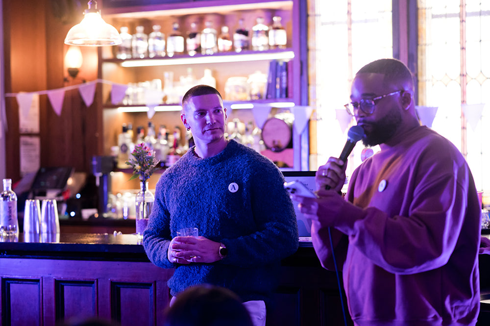 Andrew Sannie and Kyle Goldstine of Acoris Liquors